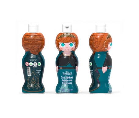 Frozen Anna Shower Gel Shampoo 400Ml
