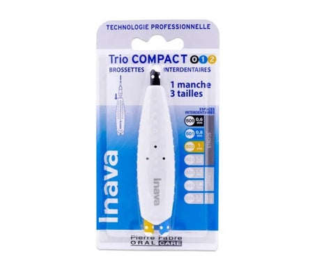 Inava Trio Compact Pack Brossette Interd Etroits Iso 0.1.2 + Man