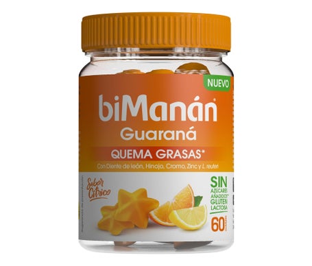 Bimanán® Brûle-Graisse Guarana Gummies 60uts