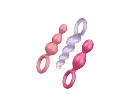Satisfyer Anal Plugs Set 3Pcs Tricolor