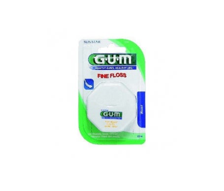 gum Fil Dentaire Fine Floss Cylindrique Ciré