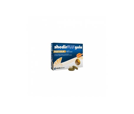 Shedir Pharma Shedirflu Gorge Miel Citron 24comp