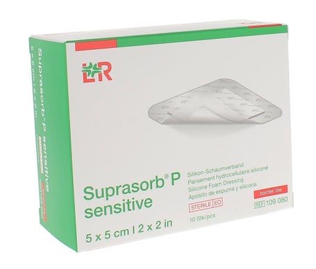 Suprasorb P Sens Bord Lit 5X5 10