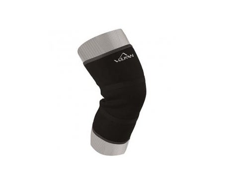 Vulkan Classic Closed Knee Brace Noir 5Mm Xs