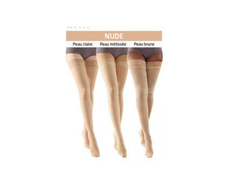 Gibaud Venactif Mi bas Lux Nude Classe 2 taille 2 Long