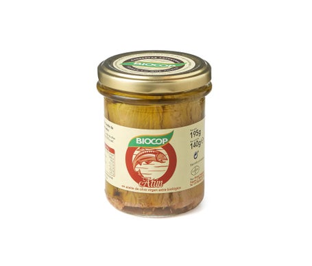 Steaks de thon Biocop Bocal en verre Bio 195Gr