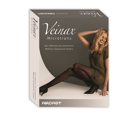 Veinax 2 Microtrans Chaussette Beige TL1 1 Paire