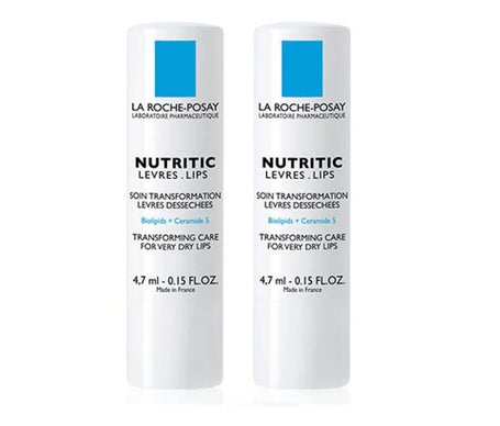 La Roche Posay Nutritic Soin Lèvres Stick 2x4.7ml
