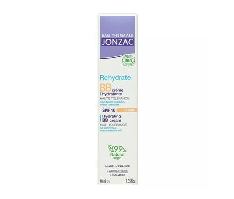 Jonzac Rehydrate BB Crème Hydratante Teinte Claire 40ml