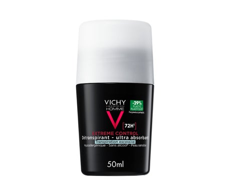 Vichy Homme Déodorant Contrôle Extrême 72h Roll-On 50ml