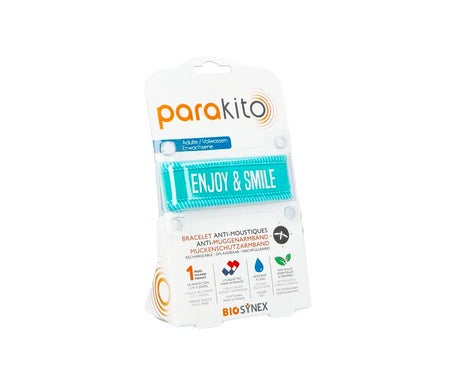 Para'Kito Bracelet Anti Moustiques Junior 3+ Enjoy & Smile 1 ut