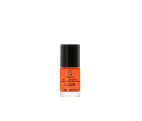 Soivre Cosmetics Nail Colors Fluor Orange Flash Glaze 6ml