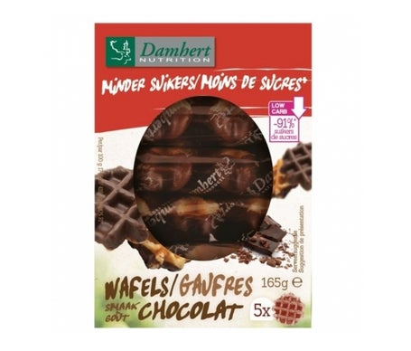 Damhert Nutrition Gaufres Éponge au Chocolat 165g