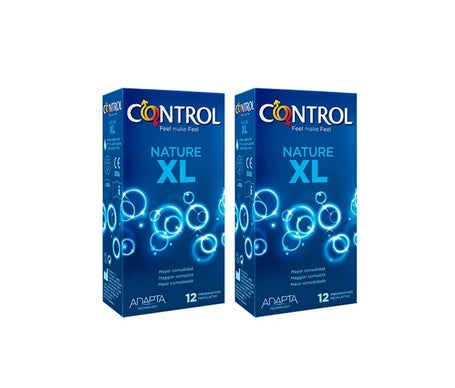Control Pack Préservatifs Nature XL 2x12pcs
