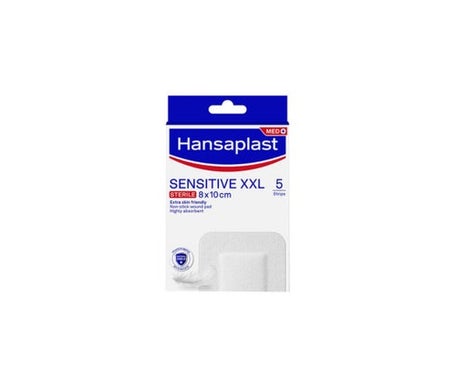 Hansaplast Sensitive XXL Serviettes stériles 10x7cm 5uds