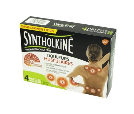 Syntholkiné Patch Chauffant Grand Format 4 unités