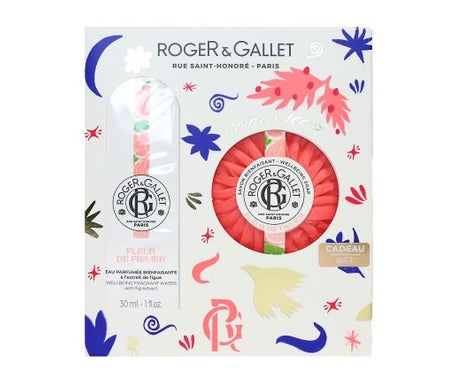 Roger & Gallet Fleur De Figuier Coffret Eau Parfumée Bienfaisante 30ml + Savon 100g