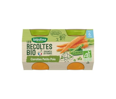 BLEDINA Petit pot légumes verts poulet dès 6 mois 2x200g pas cher 