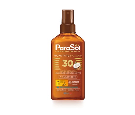 Parasol Huile Sèche Sublimante À L'Huile De Coco SPF30 200ml