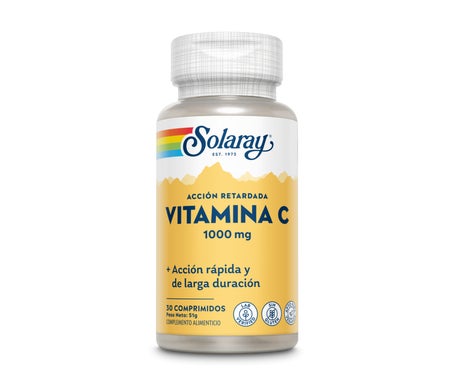 Solaray Small Vit C 1000Mg 1000Mg 30comp