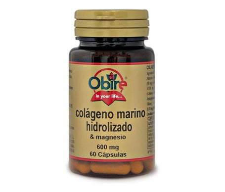 Collagène marin hydrolysé Obire + Magnésium 60caps