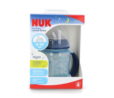 Biberon en silicone Nuk First Choice Night Training 6-18M 150ml