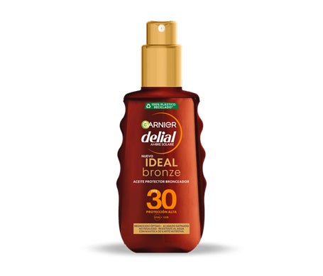 Garnier Delial Ideal Bronze Aceite Protector Bronceador SPF30 150ml