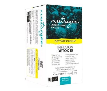 Nutrigée Détoxification Infusion Detox 10 30 Sachets