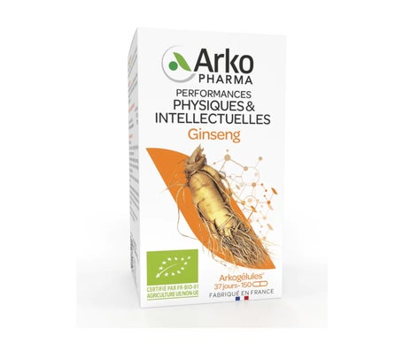 Arkopharma Arkogélules Ginseng BIO 150gélules