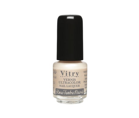 Vitry Mini Vernis Couleur Rose Tendre Nacré 4ml