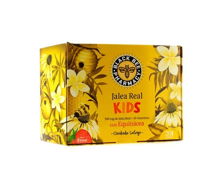 Gelée royale d'abeille noire Inmunokids 2x20 Ampoules