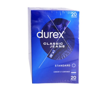 Durex Classic Jeans Préservatifs 20uts