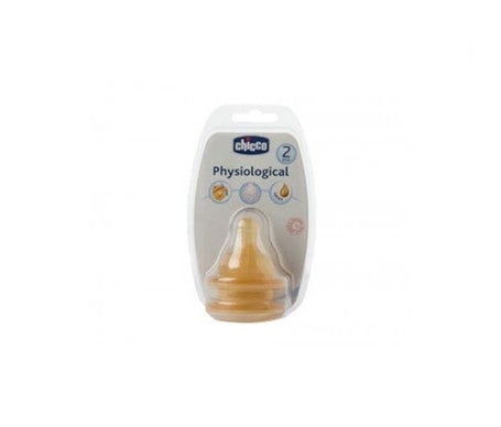 Chicco™ Tétine en latex physiologique 3 positions 2uds 2uds