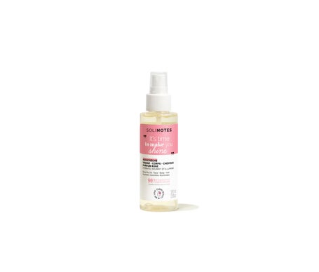 Solinotes Huile Sèche Rose Corps Visage & Cheveux 100ml