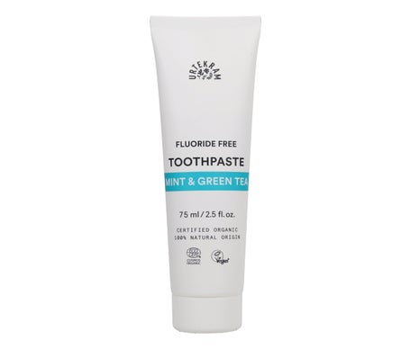 Urtekram Dentifrice - Menthe & Thé Vert 75ml