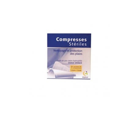 Giphar Compresses Nt 10X10 Par 50