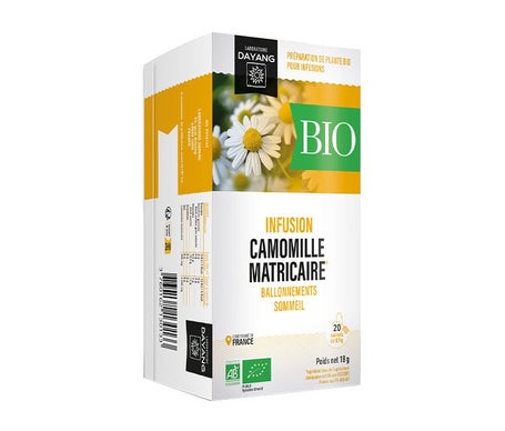 Dayang Infusion Camomille Bio boîte de 20 sachets