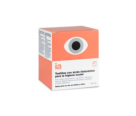 Interapothek IA Toalhetes Higiene Ocular 20 Unidades
