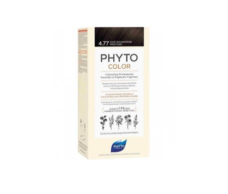 Phyto Phytocolor Teinture Cheveux Kit 4,77 Brun Marron