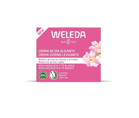 Weleda Crema de Día Alisante de Rosa Mosqueta y Té Blanco 40ml