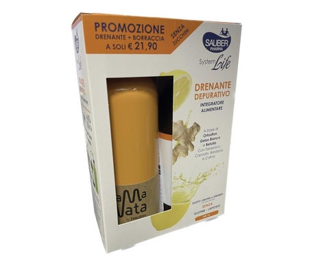 Sauber Pharma SystemLife Pack Dépuratif 500ml + Flacon