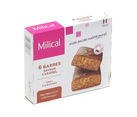 Milical Barre Hyperprotéinée Caramel