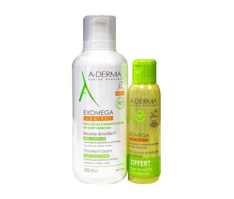 A-Derma Exomega Control Baume Émollient + Huile Lavante Émolliente