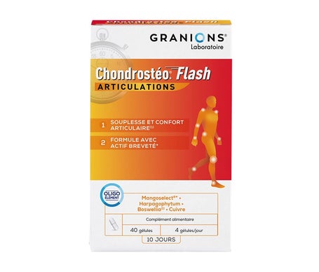 Granions Chondrostéo Flash 40 gélules