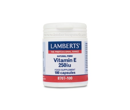 Lamberts Vitamina E 250ui 100cáps Vitamina E 250ui 100cáps