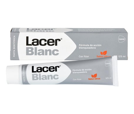 Lacer Blanc dentifrice blanchissant aux agrumes 125ml