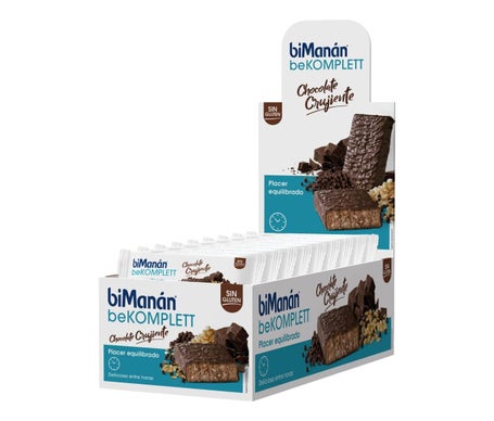 biManan Komplett Barres Chocolat Croquant 24 unités