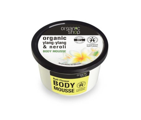 Organic Shop Mousse pour le corps aux fleurs de Bali 250ml