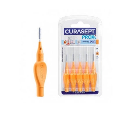 Curasept Proxi P08 Pinceau Interdentaire Orange 6uts