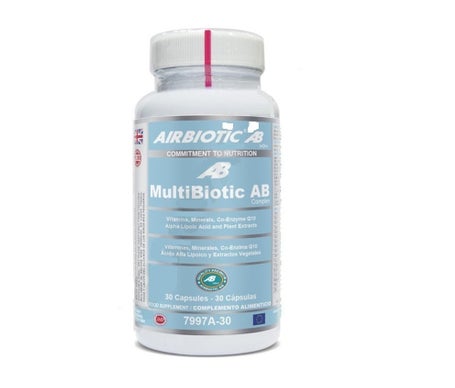 Complexe multibiotique Airbiotic Multibiotic Multinutrient 30caps